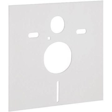 Geberit 156.050.00.1 - Placă izolatoare 40 x 42 cm pentru WC suspendat și bideu, albă