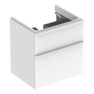 Geberit 500.352.00.1 - Corp mobilier pentru lavoar Smyle Square 61,7 x 58,4 cm, alb