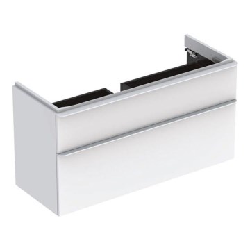 Geberit 500.355.00.1 - Dulap sub lavoar Smyle Square, 61,7 x 118,4 cm, alb