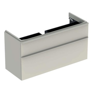 Geberit 500.355.JL.1 - Corp pentru lavoar Smyle Square 61,7x118,4 cm bej