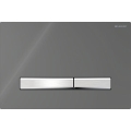 Geberit Sigma50 - Plăcuță de acționare 24,6x16,4 cm, antracit/crom mat (115.788.JK.2)