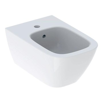 Geberit Smyle Square - Bidet suspendat din ceramică, alb - 500.209.01.1