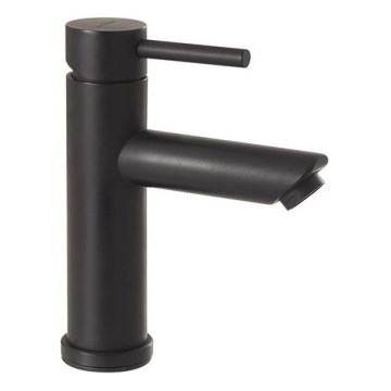 Gedy - Baterie lavoar GARDA, 18 cm, negru mat