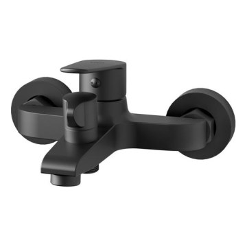 Gedy - Baterie pentru cadă COMO, negru mat
