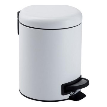 Gedy - Coș de gunoi POTTY 3 l cu închidere silențioasă, alb
