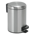 Gedy - Coș de gunoi POTTY 3 l, închidere silențioasă, inox