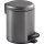 Gedy - Coș de gunoi POTTY, 5 L, cu închidere silențioasă, gri metalizat