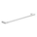 Gedy - Cuier de perete pentru prosoape PIRENEI, 6,6 x 60 cm, alb mat