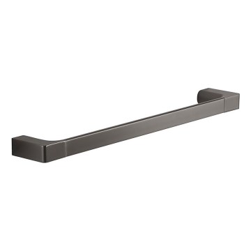 Gedy - Cuier de perete pentru prosoape PIRENEI 6,6x45 cm gri metalizat