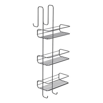 Gedy - Etajeră de perete pentru duș CHROM LINE, 68 x 24 cm, crom lucios
