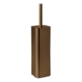 Gedy - Perie WC de podea JACK, bronz