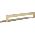 Gedy - Poliță cu suport pentru prosoape CLEO 50 cm, auriu mat