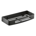 Gedy - Poliță de perete pentru duș SMART, 30 x 12,8 cm, negru mat