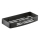 Gedy - Poliță de perete pentru duș SMART, 30 x 12,8 cm, negru mat