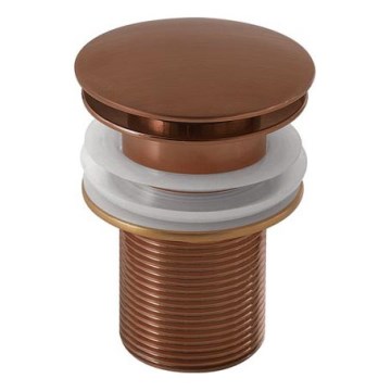 Gedy - Sistem de evacuare pentru lavoar CLICK-CLACK Ø 6,6 cm, bronzat