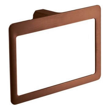 Gedy - Suport de perete pentru prosoape PIRENEI 15x23 cm bronz