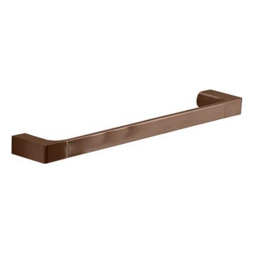 Gedy - Suport de perete pentru prosoape PIRENEI, 45 cm, finisaj bronz