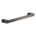 Gedy - Suport pentru prosoape de perete PIRENEI, 6,6x35 cm, gri metalizat