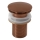 Gedy - Ventil de scurgere CLICK-CLACK pentru lavoar, diam. 6,6 cm, bronz