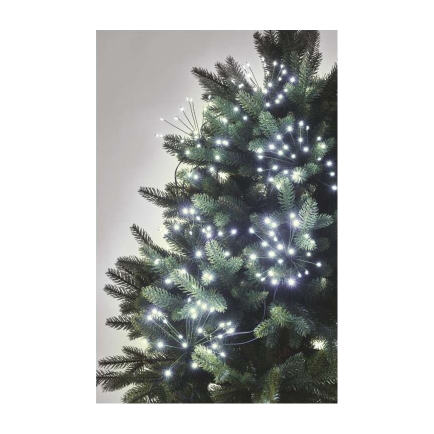 Ghirlandă de Crăciun cu 450 LED, 8+3 m, alb rece