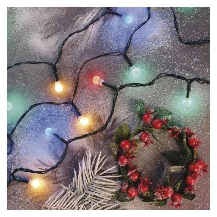 Ghirlandă de Crăciun cu 480 LED / 8 funcții, 53 m, IP44, multicoloră