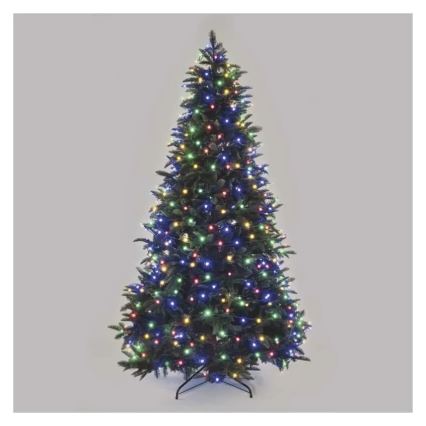 Ghirlandă de Crăciun cu 480 LED / 8 funcții, 53 m, IP44, multicoloră