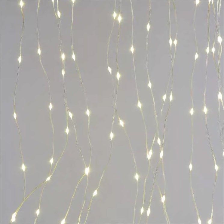 Ghirlandă de Crăciun LED pentru exterior 300xLED/8 funcții 5,9 m IP44 alb cald