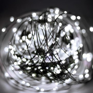 Ghirlandă de Crăciun pentru exterior 1000xLED/230V, 8 funcții, 53 m, IP44, alb rece + telecomandă