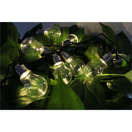 Ghirlandă decorativă cu LED SMOLDER, 2,1 m, 10 LED / 2 baterii AA