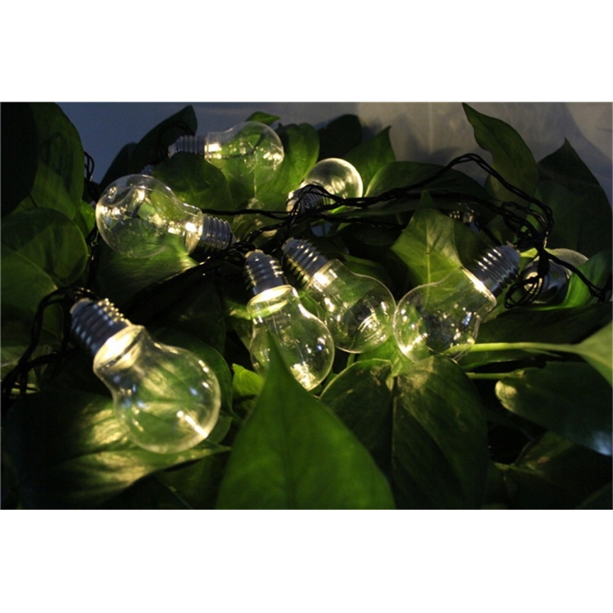 Ghirlandă decorativă cu LED SMOLDER, 2,1 m, 10 LED / 2 baterii AA