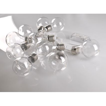 Ghirlandă decorativă cu LED SMOLDER, 2,1 m, 10 LED / 2 baterii AA