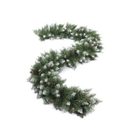Ghirlandă decorativă de Crăciun, 270 cm