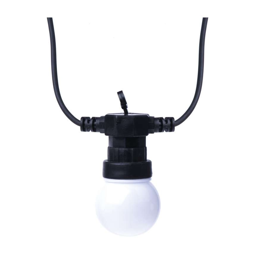 Ghirlandă decorativă LED pentru exterior, 10 LED/10 m, IP44, alb