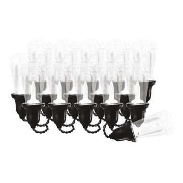 Ghirlandă decorativă LED pentru exterior, 16 LED, 8,6 m, IP44, alb rece