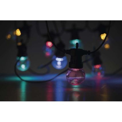 Ghirlandă decorativă LED pentru exterior 50xLED/10m IP44 transparentă