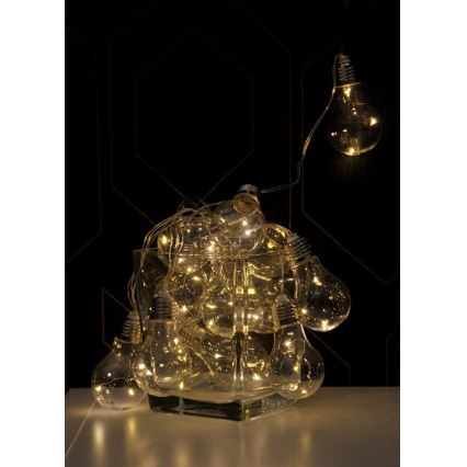 Ghirlandă decorativă LED SMOLDER 5,3 m 20xLED/2,7W/230V