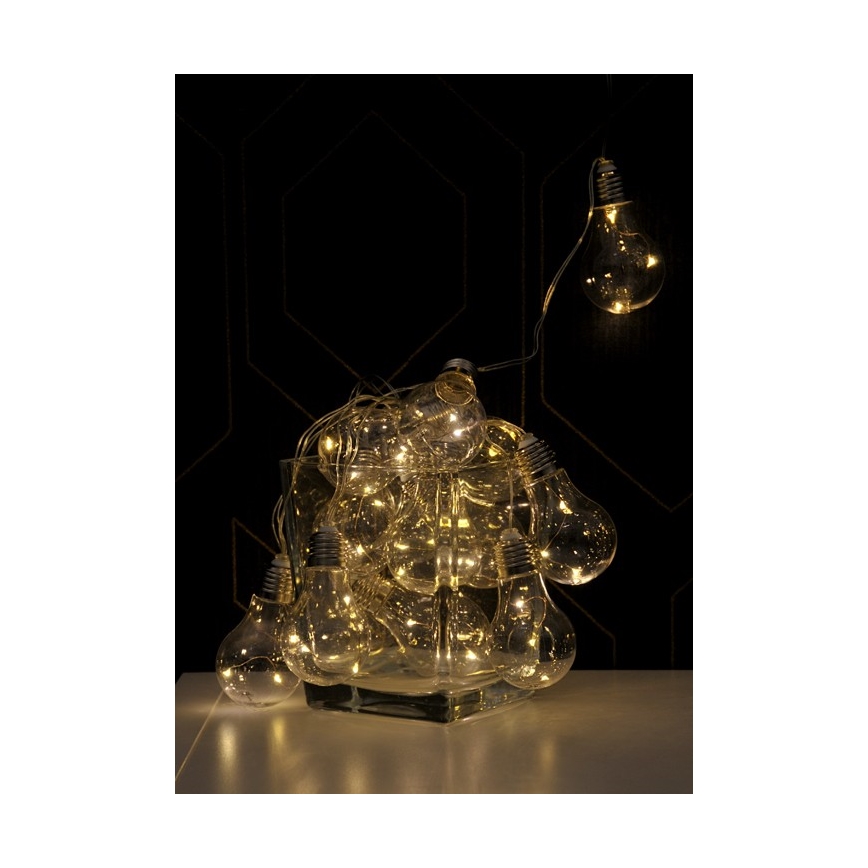 Ghirlandă decorativă LED SMOLDER 5,3 m 20xLED/2,7W/230V