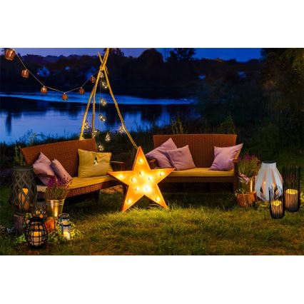 Ghirlandă decorativă LED SMOLDER 5,3 m 20xLED/2,7W/230V