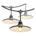 Ghirlandă decorativă pentru exterior CRETE 20xE27/230V 25m IP44