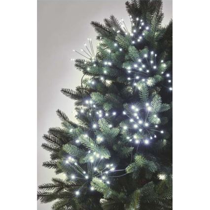 Ghirlandă LED, 300 LED, 8,2 m, alb rece