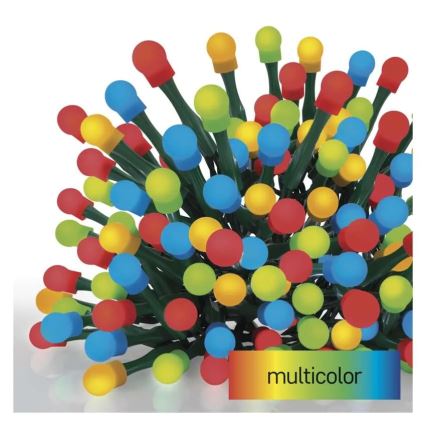 Ghirlandă LED, 300 LED-uri, 8 funcții, 35 m, IP44, alb cald