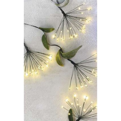 Ghirlandă LED 450 LED/11 m, alb cald