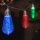 Ghirlandă LED cu 10 LED-uri, alimentare 2 x AA, 2,2 m, multicolor