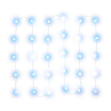 Ghirlandă LED de Crăciun 30xLED/3xAA 3,3m lumină albă rece