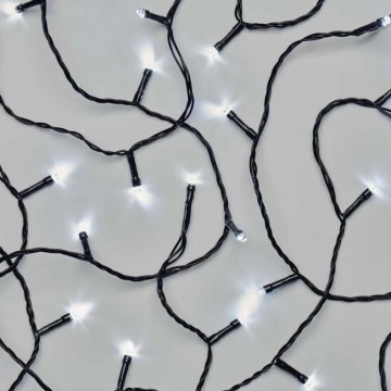 Ghirlandă LED de Crăciun pentru exterior 50xLED/5m IP44 alb rece