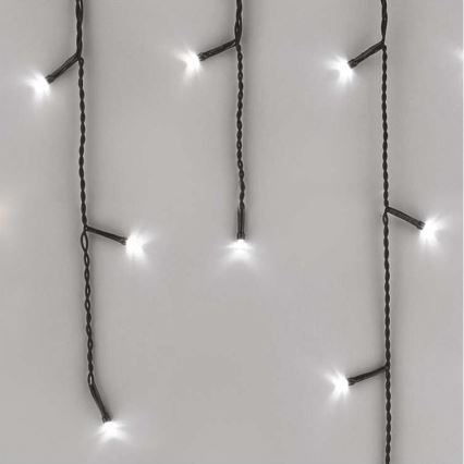 Ghirlandă LED de Crăciun pentru exterior 600xLED/8 moduri 15m IP44 alb rece