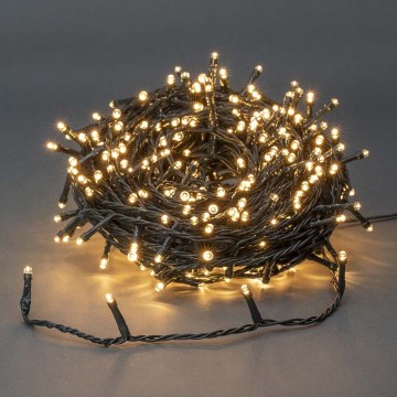 Ghirlandă LED de Crăciun pentru exterior 720xLED/7 funcții 57 m IP44 alb cald