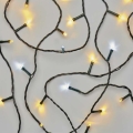 Ghirlandă LED de Crăciun pentru exterior 80xLED/2 funcții 13 m IP44 alb cald/rece