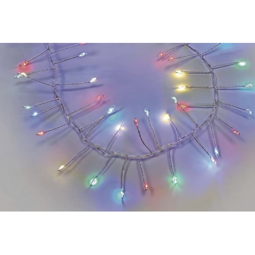 Ghirlandă LED de exterior 1440xLED/8 funcții 14,4m IP44 multicoloră