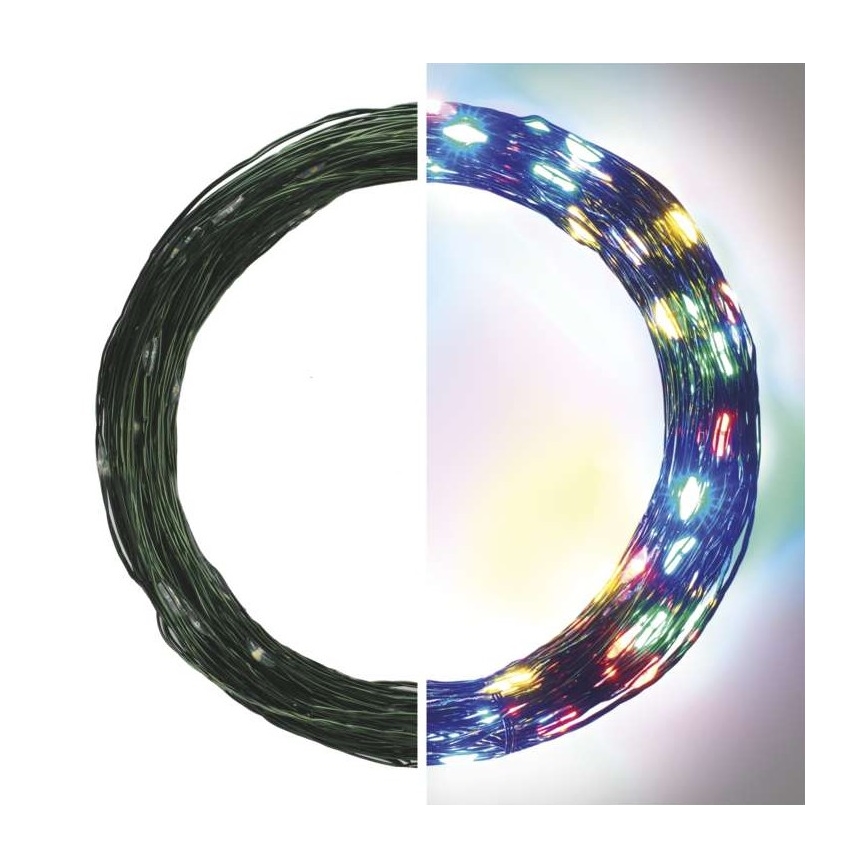 Ghirlandă LED de exterior, 150 LED, 20 m, IP44, multicoloră